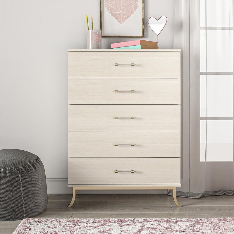 Little Seeds Monarch Hill Clementine 5 Drawer Chest | Wayfair